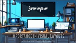 importance in visual layouts importance in visual layouts