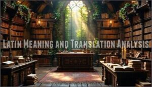 latin meaning and translation analysis latin meaning and translation analysis