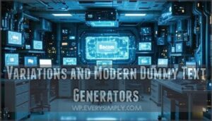 variations and modern dummy text generators variations and modern dummy text generators